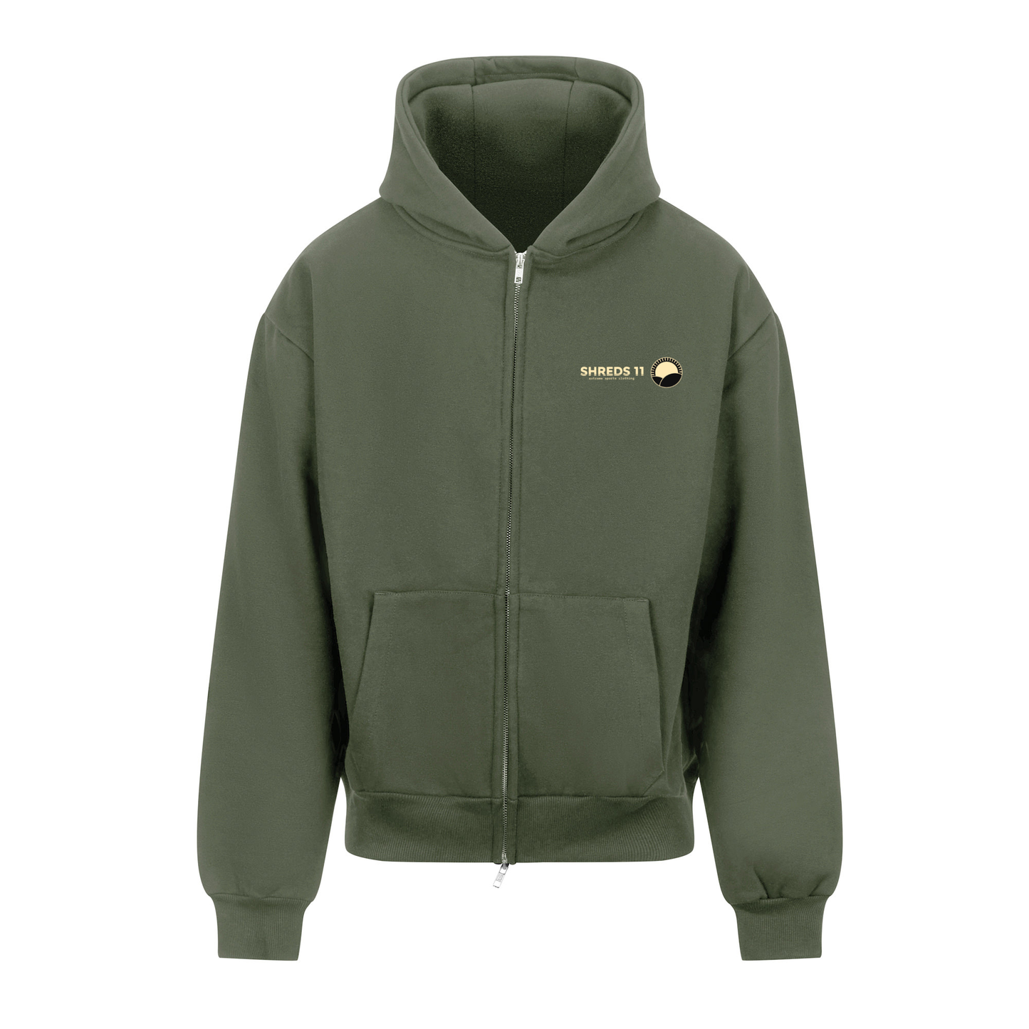 Deluxe: Heavyweight Double Zip Hoody