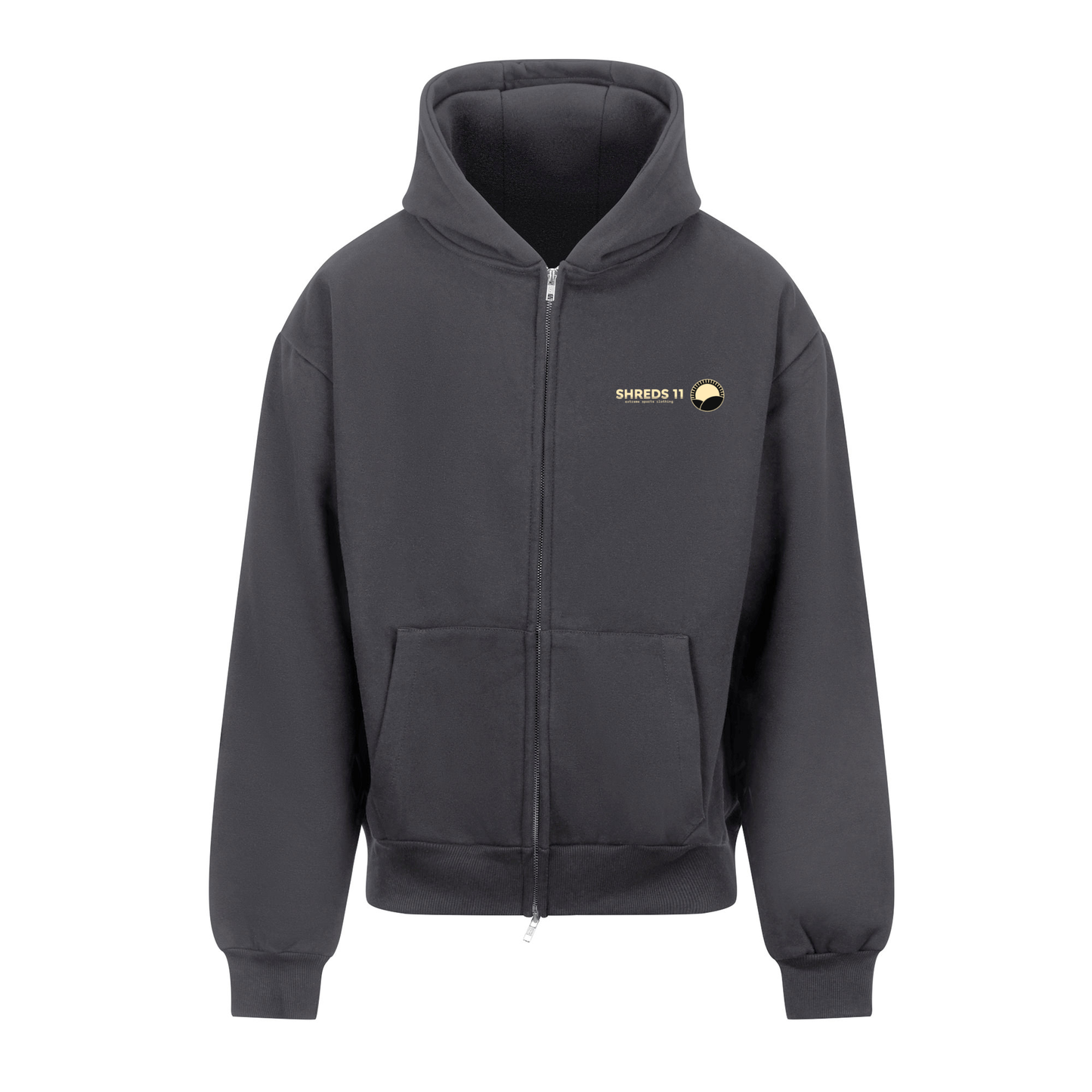 Deluxe: Heavyweight Double Zip Hoody
