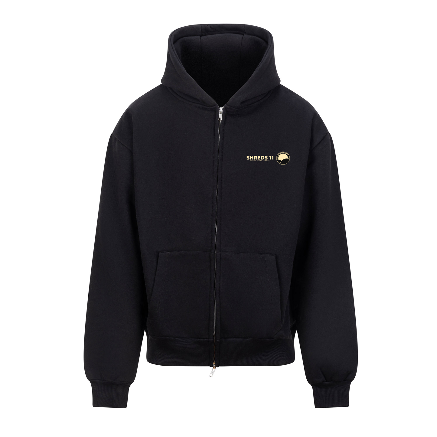Deluxe: Heavyweight Double Zip Hoody