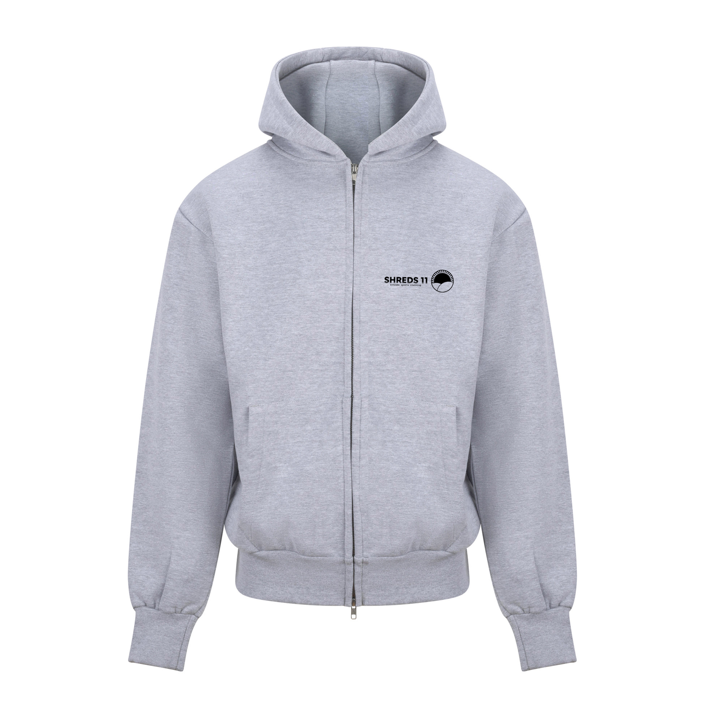 Deluxe: Heavyweight Double Zip Hoody