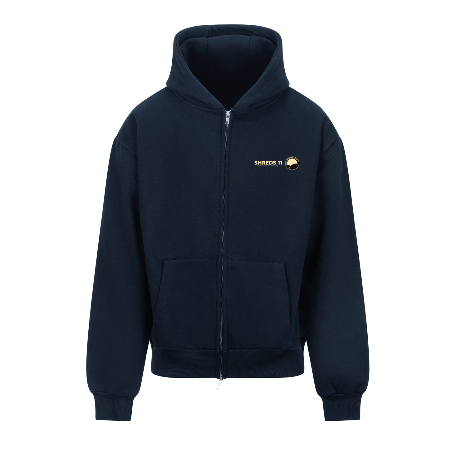 Deluxe: Heavyweight Double Zip Hoody