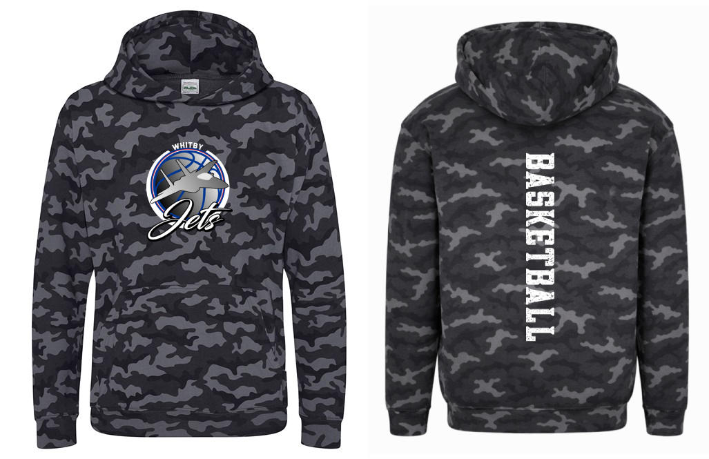 Whitby Jets: Camo Hoody